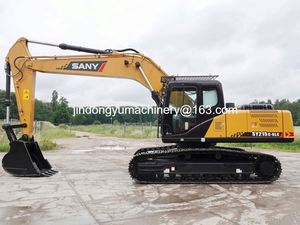 Excavatrice sur chenilles d'occasion de bonne qualité, excavatrice sur chenilles SANY SY215C-9LC à vendre - Product Image 6