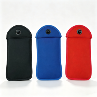 Sac de téléphone portable en néoprène avec logo personnalisé RFID, fermeture magnétique Faraday, pochette verrouillable pour smartphone pour lycéen