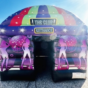 Carpa Inflable Portátil Negra Personalizada para <span class=keywords><strong>Discoteca</strong></span>, Bar, Fiestas, con Iluminación LED, para Bodas y Eventos - Product Image 5