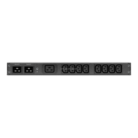 APC AP4423A 24A 230V Interruptor de Transferencia Automática (ATS) Monofásico para Rack, Fuente de Alimentación Redundante para Servidores de Rack y Dispositivos de Red