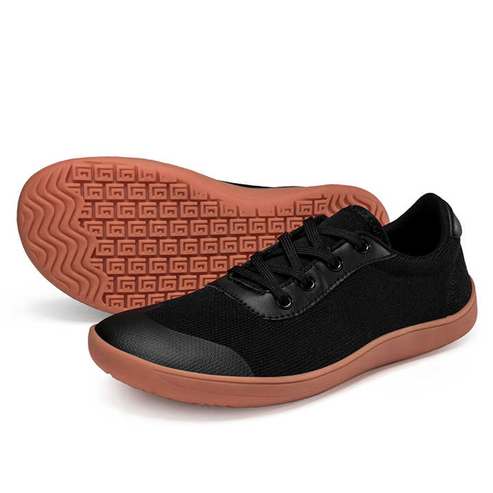 Toe Leather Barefoot Running Shoes Barefoot Shoe Men's S Wide Toe