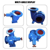 Pompa Aliran Campuran HW Tugas Berat Efisiensi Tinggi Pompa Transfer Air Hisap Tunggal Horizontal Pompa Drainase Industri Tekanan Tinggi DC