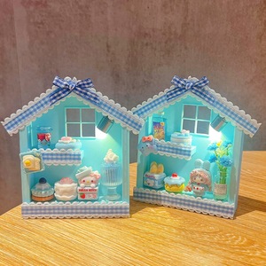 Imanes de Resina para Refrigerador con Diseño de Casitas, Juego de Varias Piezas, Decoración Hecha a Mano Estilo Shabby Chic, Regalo de Cumpleaños - Product Image 2