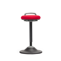 Chaise ergonomique moderne et active, antidérapante, réglable en hauteur, pour le travail au bureau, avec fonction d'équilibre et de bascule