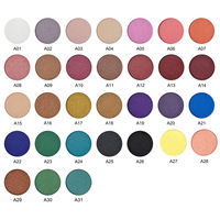 En stock quantité minimale de commande bas Fard à paupières unique Maquillage label privé Palette de fards à paupières multicolore