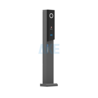 Interphone vidéo étanche IP54 avec écran LCD et vision nocturne en alliage d'aluminium pour système de contrôle d'accès d'entrée de garage sans billet