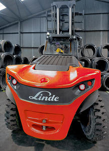 Chariot élévateur diesel Linde Série 1411 pour camions lourds, modèle HT100Ds / HT180Ds, capacité de charge 10-18 tonnes, centre de charge 600 mm - Product Image 4