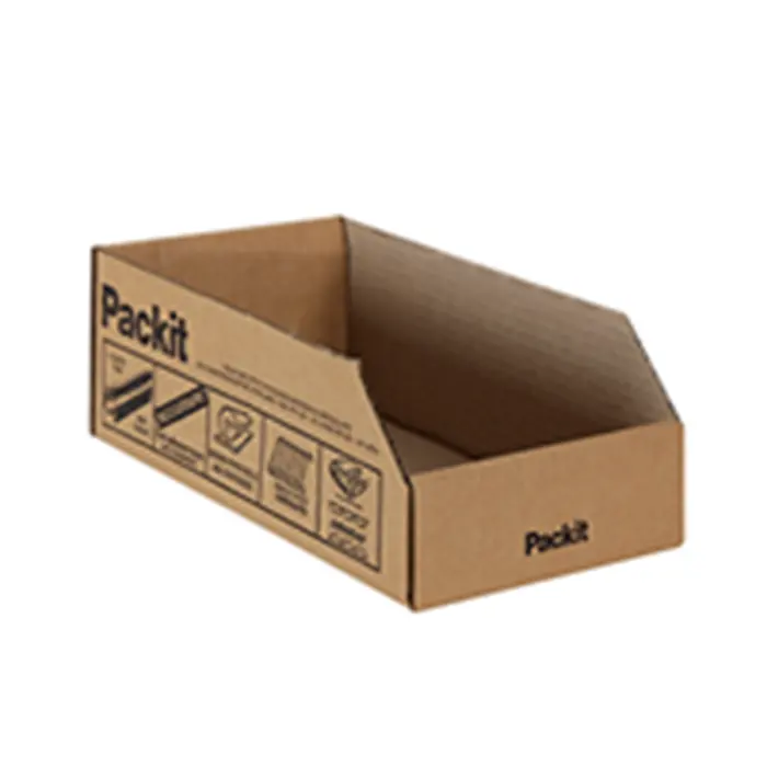 HOT New gratuit Nouveau design personnalisé de haute qualité Promotion Boîtes à corbeille recyclable Boîte en carton