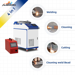 เครื่องเชื่อมเลเซอร์แบบมือถือ เครื่องทำความสะอาด เครื่องตัด เครื่องเชื่อมเลเซอร์อุตสาหกรรม ระบบระบายความร้อนด้วยอากาศ สำหรับโลหะ 1500W 2000W 3000W - Product Image 3