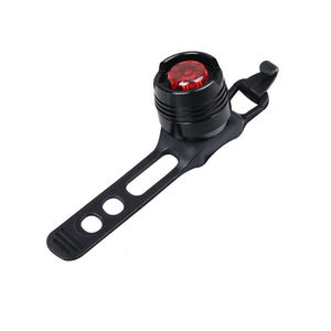 Feu arrière de vélo étanche, feu de signalisation nocturne, feu arrière de sécurité en aluminium pour vélo - Product Image 1