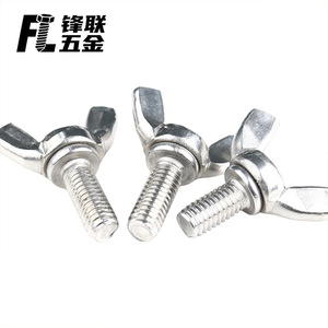 Vis à ailettes en acier inoxydable 304 Fenglian M3 M4 M5 M6 M8 M10 DIN316 Grade A pour l'industrie de la construction - Product Image 3