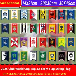 Banderines de 32 Equipos para la Copa Mundial de Fútbol 2025, Artículos Coloridos para Fanáticos del Fútbol, Decoración de Locales, Regalos para Lotería de Bares, Regalos Colgantes - Product Image 2