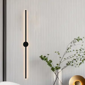 New Modern European Style Luz LED Wall Linear Lights Switchable Dimming Home Indoor Bedroom Livingroom Wall Ceiling Linear Light