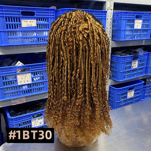 Perruques bouclées Pixie SDD densité 250 % en gros, perruques frontales en dentelle HD 13x4 en cheveux humains, perruque bouclée profonde sans colle pour femmes noires - Product Image 6