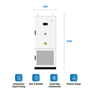 261KWh Cooling Industrial Bess 125KW PCS Solution for Commercial & Industrial Use With CE 261KWH 125kw+261kwh ESS <b>Liquid</b> Cooling - Product Image 6