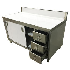 Armadio per uso commerciale personalizzato per <span class=keywords><strong>cucina</strong></span> moderna in acciaio inox <span class=keywords><strong>cucina</strong></span> <span class=keywords><strong>Base</strong></span> con cassetti - Product Image 6
