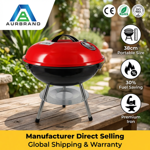 <span class=keywords><strong>Parrilla</strong></span> de Carbón para Exteriores de Acero Inoxidable con Recubrimiento en Polvo de Alta Calidad, Logotipo Personalizado, Fácil de Limpiar - Product Image 1