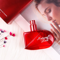 Venta al por mayor botella de perfume en forma de corazón perfume de las mujeres original árabe sexy perfume para las mujeres