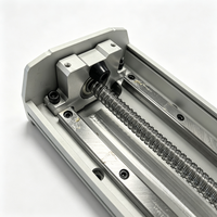 Module linéaire à vis à billes de haute précision 14 mm, charge horizontale 110 kg, charge verticale 33 kg, actionneur linéaire CNC pour équipement d'automatisation