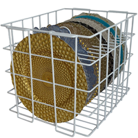Étagère murale simple en fer, écologique, pour organiser la vaisselle et les bols, design multifonctionnel