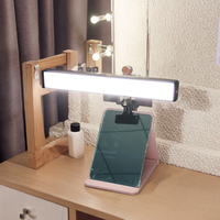 Simock Bande lumineuse LED portable 40W alimentée par batterie pour photographie en direct, vidéo, YouTube, maquilleurs, diffusion en direct