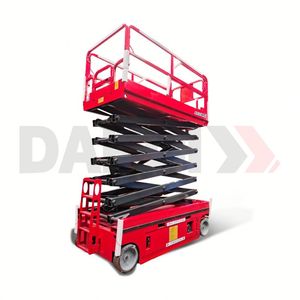 Plataforma Elevadora de Tijera Portátil, Elevador Hidráulico Móvil, Plataforma de Elevación Aérea de 6m, 8m, 10m, 12m - Product Image 3