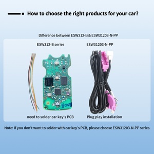 EASYGUARD Smart <b>Key</b> Keyless Entry System Fit for Mercedes A/B/GLA/GLE/CLA Class 20-25 With Ignition Start & Comfort Access - Product Image 2