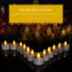 TOOWIN Waterproof <b>Solar</b>-Powered Led Electronic <b>Candle</b>, Cylindrical <b>Candle</b> Light, Perfect For Birthdays, Marriage Proposals - Product Image 3