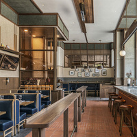 Canapé de restaurant en forme de U en bois avec revêtement en PU, prix usine Foshan, pour bar et restauration