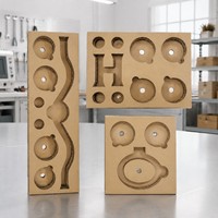 Le carton alvéolé est utilisé pour des solutions d'emballage écologiques, ce qui le rend idéal pour les produits en verre et les doublures de boîtes.