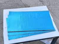 Tapis insonorisant écologique en butyl 2 mm, feuille d'insonorisation automobile OEM, feuille d'atténuation des vibrations pour voitures