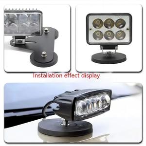 Imán de Neodimio Redondo y Potente con Recubrimiento de Goma, Diámetro de 31 mm, 43 mm, 66 mm, 88 mm, con Perno de Rosca Externa M4, M6, M8 - Product Image 4