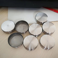 Cache d'extrémité de main courante en PVC imitation bois pour escalier, balustrade et échelle
