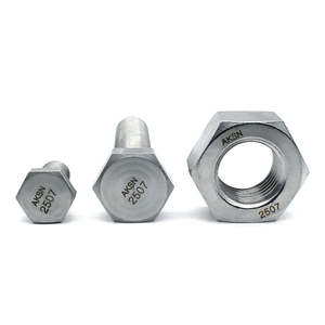 Bu lông siêu song công s32750/2507/1.4410 // bu lông <span class=keywords><strong>Stud</strong></span> hợp kim 2205 | ASTM A182 / DIN 976 thanh ren - Product Image 2