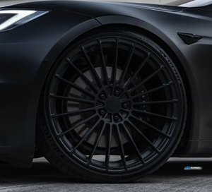 Jantes en alliage forgé à design concave, noir <span class=keywords><strong>mat</strong></span>, 19x9.5 20x10 21x11, nouvelles roues de voiture pour passagers, modèle IS350, modèle 3, modèle Y, rétrofit/amélioration - Product Image 1