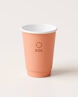 Gobelets de dégustation en carton jetables personnalisés, petits gobelets en papier avec impression de logo pour boissons
