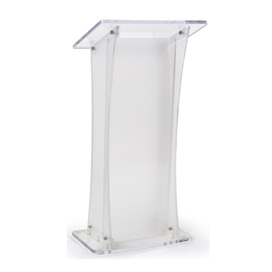 Bespoke Fosco Claro Podium Stand Falando Acrílico Púlpitos Igrejas Palestras para Palestra Recital Speech Apresentação Stand - Product Image 3
