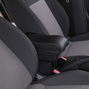 Boîte d'accoudoir USB Vtear pour <span class=keywords><strong>Peugeot</strong></span> <span class=keywords><strong>208</strong></span> 2014-2018, rangement avant et porte-gobelet en ABS - Product Image 6
