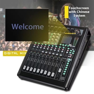 Console Processore Audio Digitale Professionale Mixer Digitale Multifunzione per Esibizioni sul Palco Ingegneria e Sale Conferenze - Product Image 3