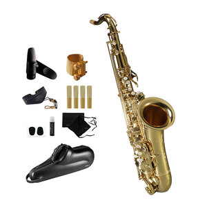Instrumentos musicales de alta calidad, llave Bb, laca dorada, KST-C5, <span class=keywords><strong>Tenor</strong></span>, Saxofón - Product Image 1