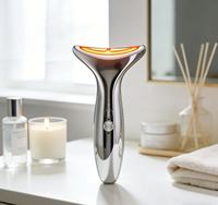 Appareil de massage micro-courant portable pour le visage et le cou, lifting et raffermissement de la peau, rechargeable par USB, pour usage domestique