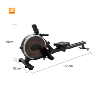 Rameur d'intérieur pliable pour la maison, Air Gym Rower pour une meilleure performance