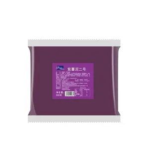 Flago High Quality Food Sweetener Purple Sweet Potato Mash For Dessert Baking And Party Food Topping