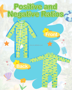 <span class=keywords><strong>Maillot</strong></span> <span class=keywords><strong>de</strong></span> <span class=keywords><strong>bain</strong></span> une pièce tricoté pour bébé garçon et fille, avec fermeture éclair à manches longues, OEM et ODM - Product Image 2