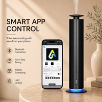 Diffuseur d'arômes sans eau, commande par application, rechargeable, machine de désodorisation d'air en forme de tour pour la maison