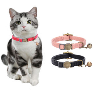 <span class=keywords><strong>Collar</strong></span> de gato de diseño Retro de alta calidad con hebilla de Metal de cuero PU multicolor nuevas correas de <span class=keywords><strong>collar</strong></span> características personalizadas - Product Image 4