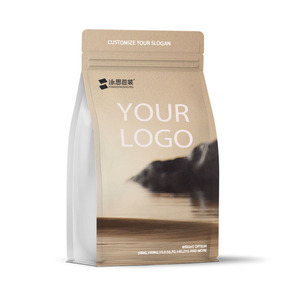 사용자 정의 인쇄 재밀봉 플랫 바닥 커피 파우치 250g 500g 1kg 용량 식품 등급 커피 콩 포장 - Product Image 6