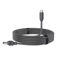 Kabel Daya Starlink Mini Tipe-C USB-C ke DC 3m Konduktor Tembaga Murni Selubung PVC/TPE Pengisian Cepat 100W+ PD