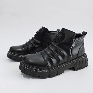 Zapatos Casuales de Moda Otoño-Invierno, Botas con Cierre para Hombre - Product Image 6