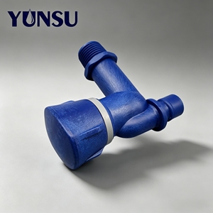 Vanne de régulation d'eau en plastique Guisu, petite, à noyau en céramique bleue, avec capuchon carré, pour l'installation de conduites d'eau - Product Image 4